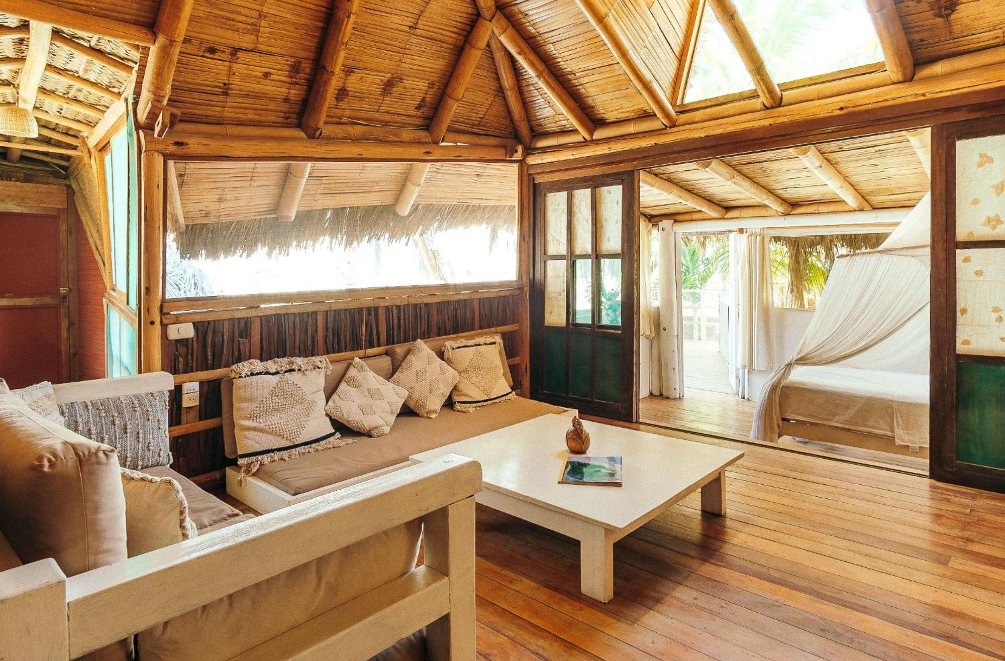 La Maison Eco House & Yoga Mancora Luaran gambar